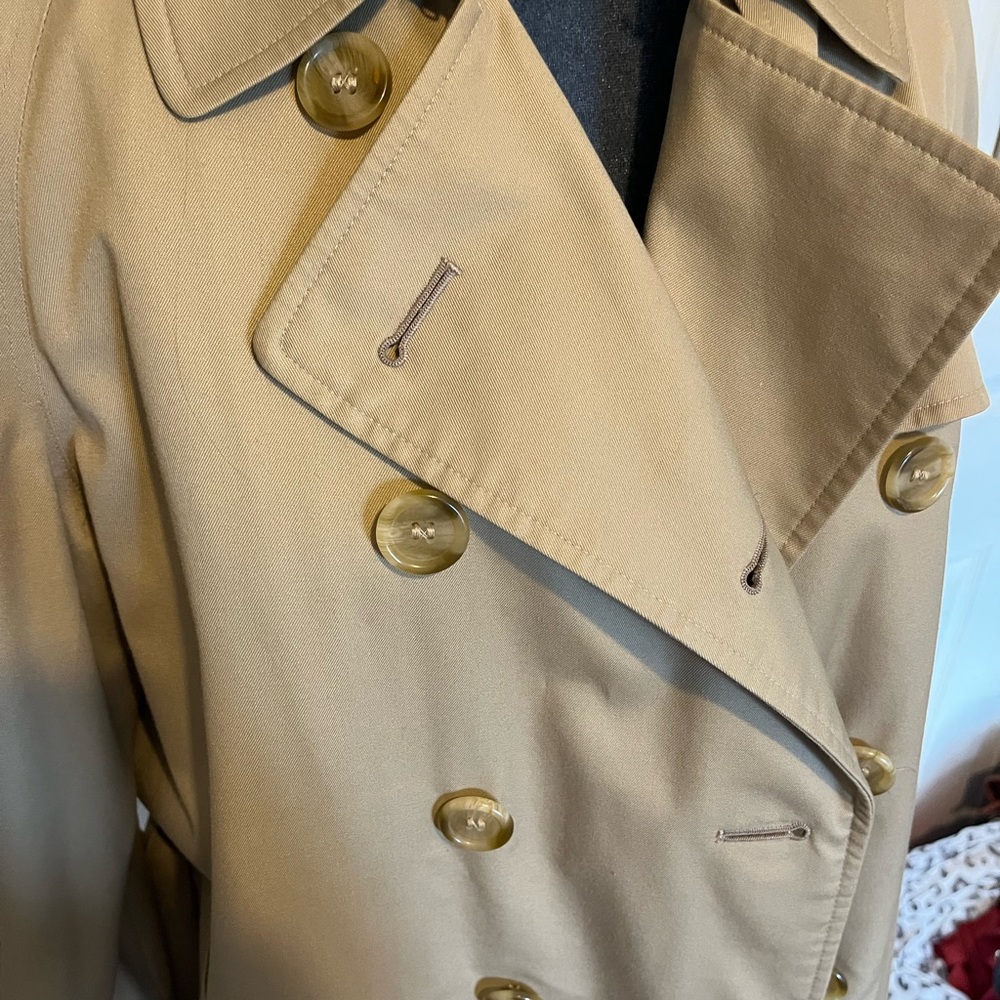 Vintage Burberry Removable Wool Lined Trench Coat - Picture 11 of 16
